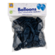 Paper Dreams Ballons métallisés bleu foncé 30 cm | 10, 25, 50 ou 100 pièces
