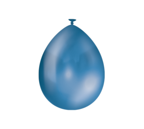 Paper Dreams Dark Blue Metallic Balloons 30cm | 10, 25, 50 or 100 pieces