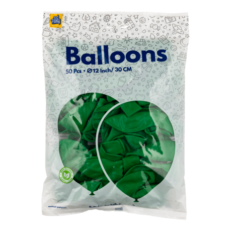 Paper Dreams Ballons verts 30 cm | 10, 25, 50 ou 100 pièces