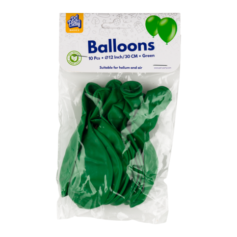 Paper Dreams Groene Ballonnen 30cm | 10, 25, 50 of 100 stuks Paper Dreams Groene Ballonnen 30cm | 10, 25, 50 of 100 stuks