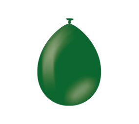 Paper Dreams Ballons vert foncé 30 cm | 10, 25, 50 ou 100 pièces