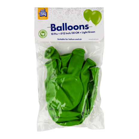 Paper Dreams Lime Green Balloons 30cm | 10, 25, 50 or 100 pieces