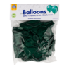 Paper Dreams Donkergroene Metallic ballonnen 30cm | 10, 25, 50 of 100 stuks Paper Dreams Donkergroene Metallic ballonnen 30cm | 10, 25, 50 of 100 stuks