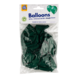 Paper Dreams Ballons métallisés vert foncé 30 cm | 10, 25, 50 ou 100 pièces