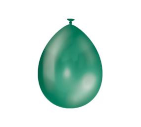 Paper Dreams Dark Green Metallic Balloons 30cm | 10, 25, 50 or 100 pieces