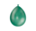 Ballons métallisés vert foncé 30 cm | 10, 25, 50 ou 100 pièces