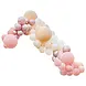 Ginger Ray Luxury DIY Balloon Arch Blue and Chrome Gold 12 meters | per kit - Copy