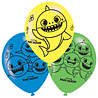 Amscan Baby Shark Luftballons 27 cm | 6 Stück Amscan Baby Shark Luftballons 27 cm | 6 Stück