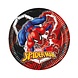 Procos Party Spiderman-Schilder „World of Webs“ 20 cm | 8 Stück