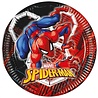 Procos Party Spiderman Borden World Of Webs 20cm | 8 stuks Procos Party Spiderman Borden World Of Webs 20cm | 8 stuks