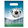 Procos Party Voetbal Uitdeelzakjes Soccer Fans 16x22cm | 6 stuks