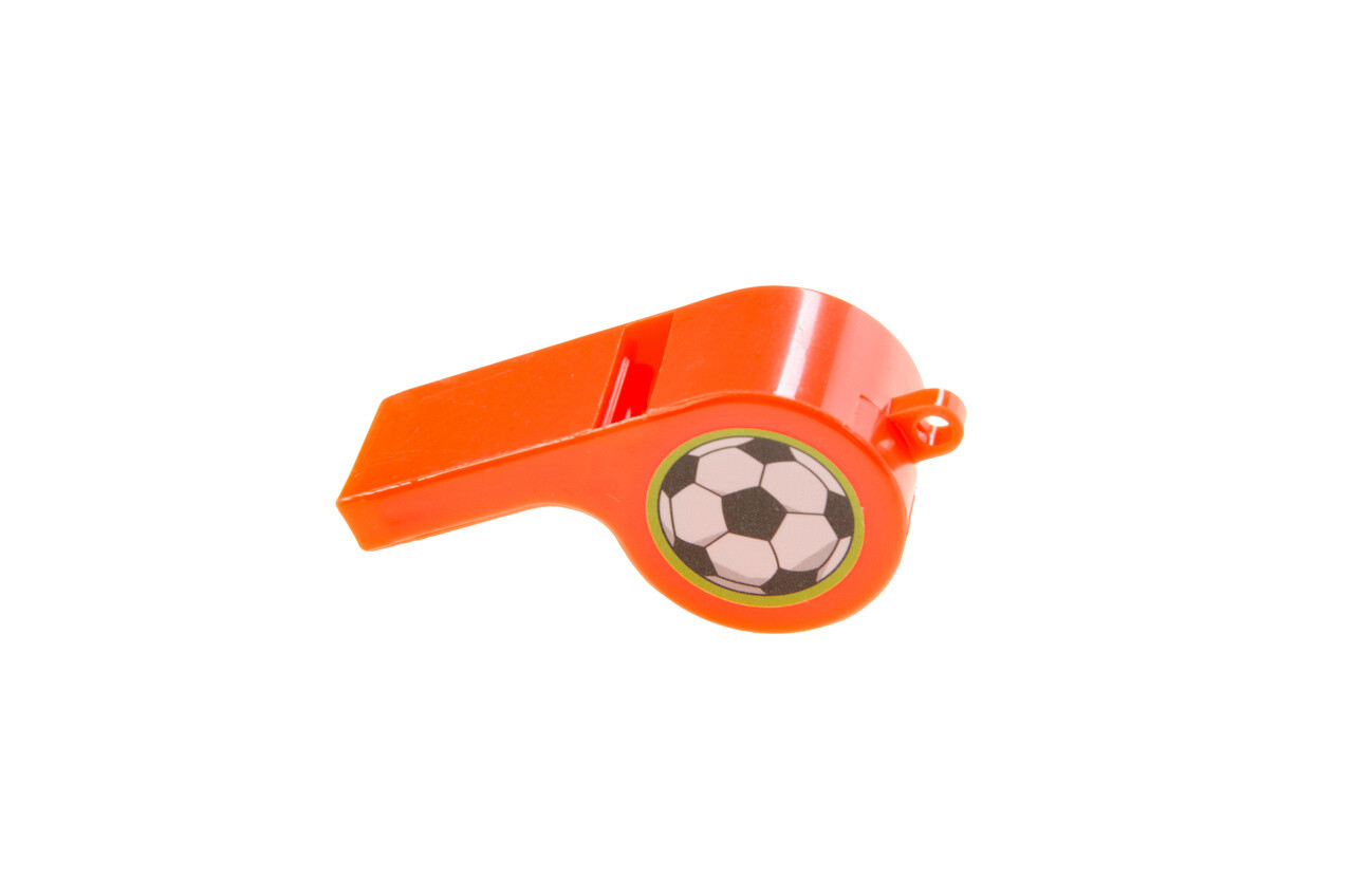 LG Imports Sifflets de football en plastique | 12 pièces