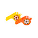 LG Imports Sifflets de football en plastique | 12 pièces