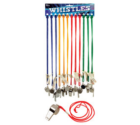 Henbrandt Metal Football Whistle | 12 pieces