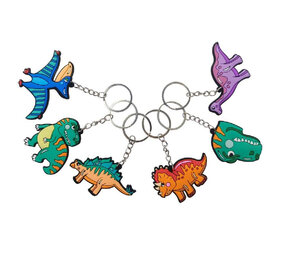 LG Imports Dinosaur Keychain | 12 pieces