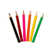LG Imports Dschungeltiere Buntstifte 9 cm | 24 Schachteln