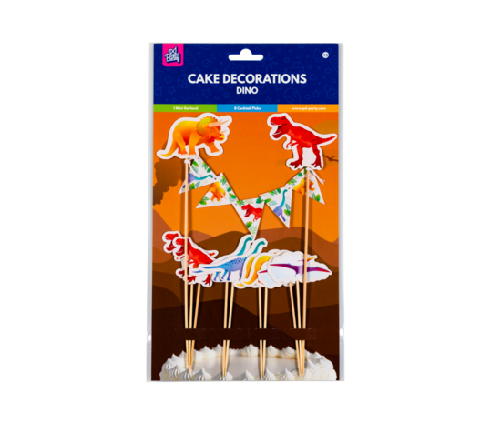 Paper Dreams Dino World Taart Toppers | per stuk Paper Dreams Dino World Taart Toppers | per stuk