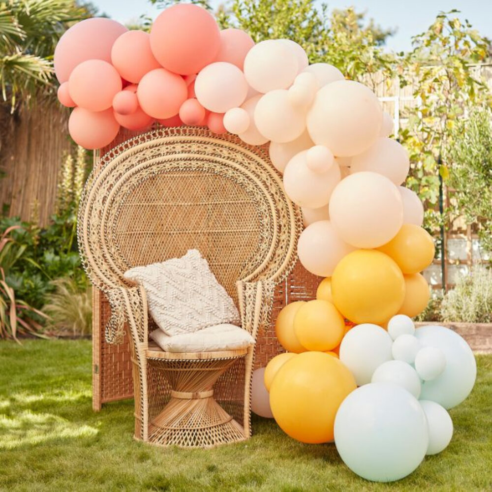 Ginger Ray Arche de ballons à faire soi-même, couleurs pastel douces, 4 m | par kit