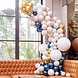 Ginger Ray DIY Balloon Arch Luxury Marble, Grey, Gold 12 meters | per kit