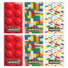 Henbrandt Lego Notitieboekje 5,5x9cm | 12 stuks Henbrandt Lego Notitieboekje 5,5x9cm | 12 stuks