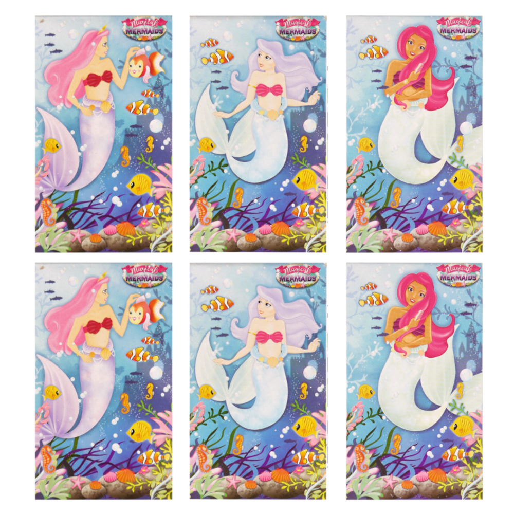 Henbrandt Zeemeermin Notitieboekje 5,5x9cm | 12 stuks