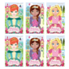 Henbrandt Carnet Princesse 5,5 x 9 cm | 12 pièces Henbrandt Carnet Princesse 5,5 x 9 cm | 12 pièces