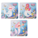 Henbrandt Puzzle Sirène 13x13cm | 12 pièces