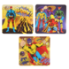 Henbrandt Superhelden-Puzzle 13x13cm | 12 Teile