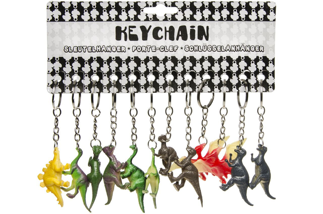 LG Imports Dino keychain | per 12 pieces