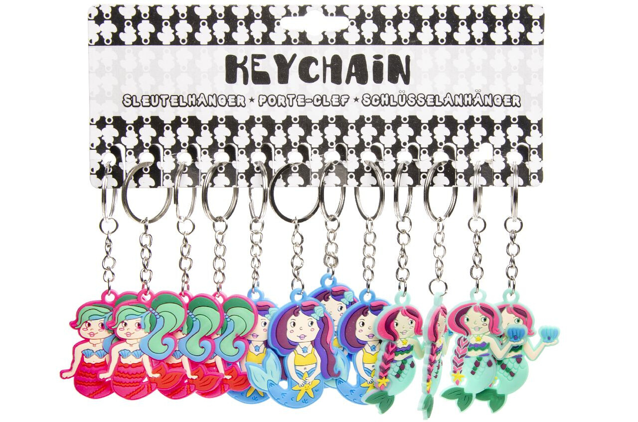 LG Imports Mermaid Keychain | 12 pieces