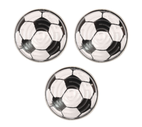 Henbrandt Jeu de patience de football 6 cm | 12 pièces