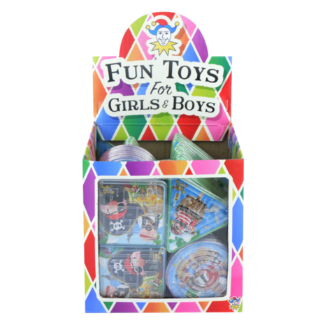 Henbrandt Piraten Geduld Spelletje 6cm | 12 stuks