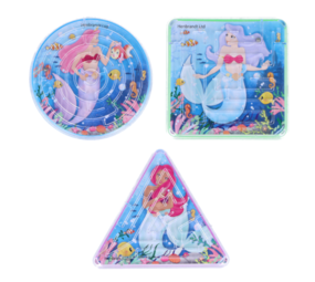 Henbrandt Jeu de patience sirène 6 cm | 12 pièces