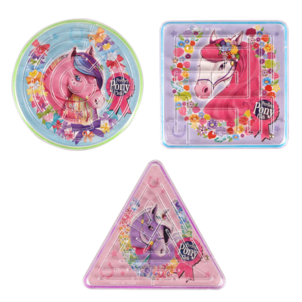 Henbrandt Geduldsspiel Pony 6 cm | 12 Stück