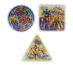 Henbrandt Superhelden-Geduldsspiel 6 cm | 12 Stück