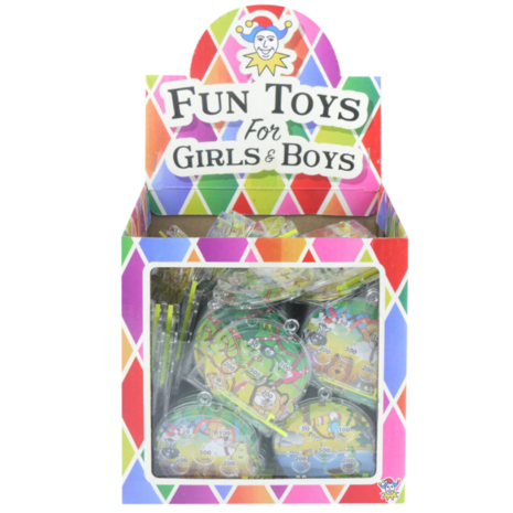 Henbrandt Jungle Animals Pinball Game 6cm | 12 pieces