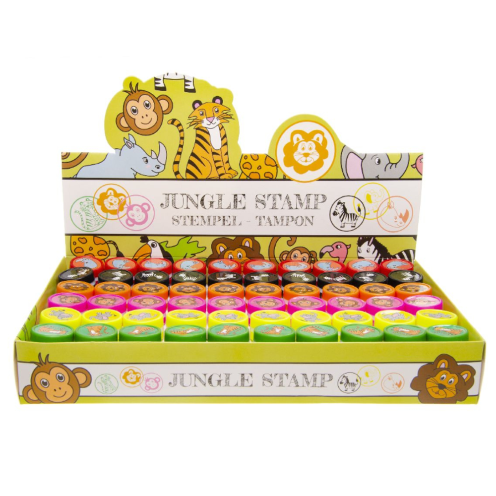LG Imports Jungle Dieren Stempel | 12 stuks LG Imports Jungle Dieren Stempel | 12 stuks