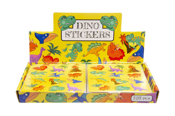 LG Imports Dinosaur Sticker Sheet 12x10cm | 12 sheets