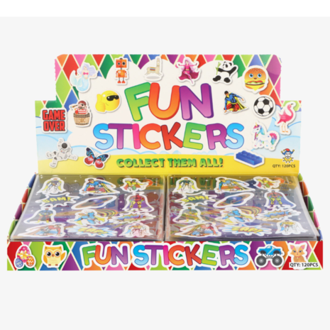 Henbrandt Superhelden Stickervelletje 12x10cm | 12 velletjes