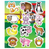 Henbrandt Boerderij Dieren Stickervelletje 12x10cm | 12 velletjes Henbrandt Boerderij Dieren Stickervelletje 12x10cm | 12 velletjes