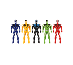 Henbrandt Actionfigur 10 cm | 5 Stück