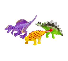LG Imports Dino-Spielzeug 8 cm | 3 Stück
