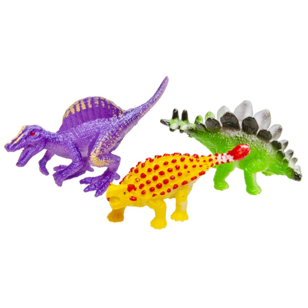 LG Imports Dino Toys 8cm | 3 pieces