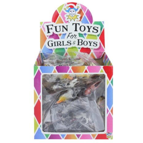 Henbrandt Boerderijdieren Mini Speeltjes 4cm | 12 stuks