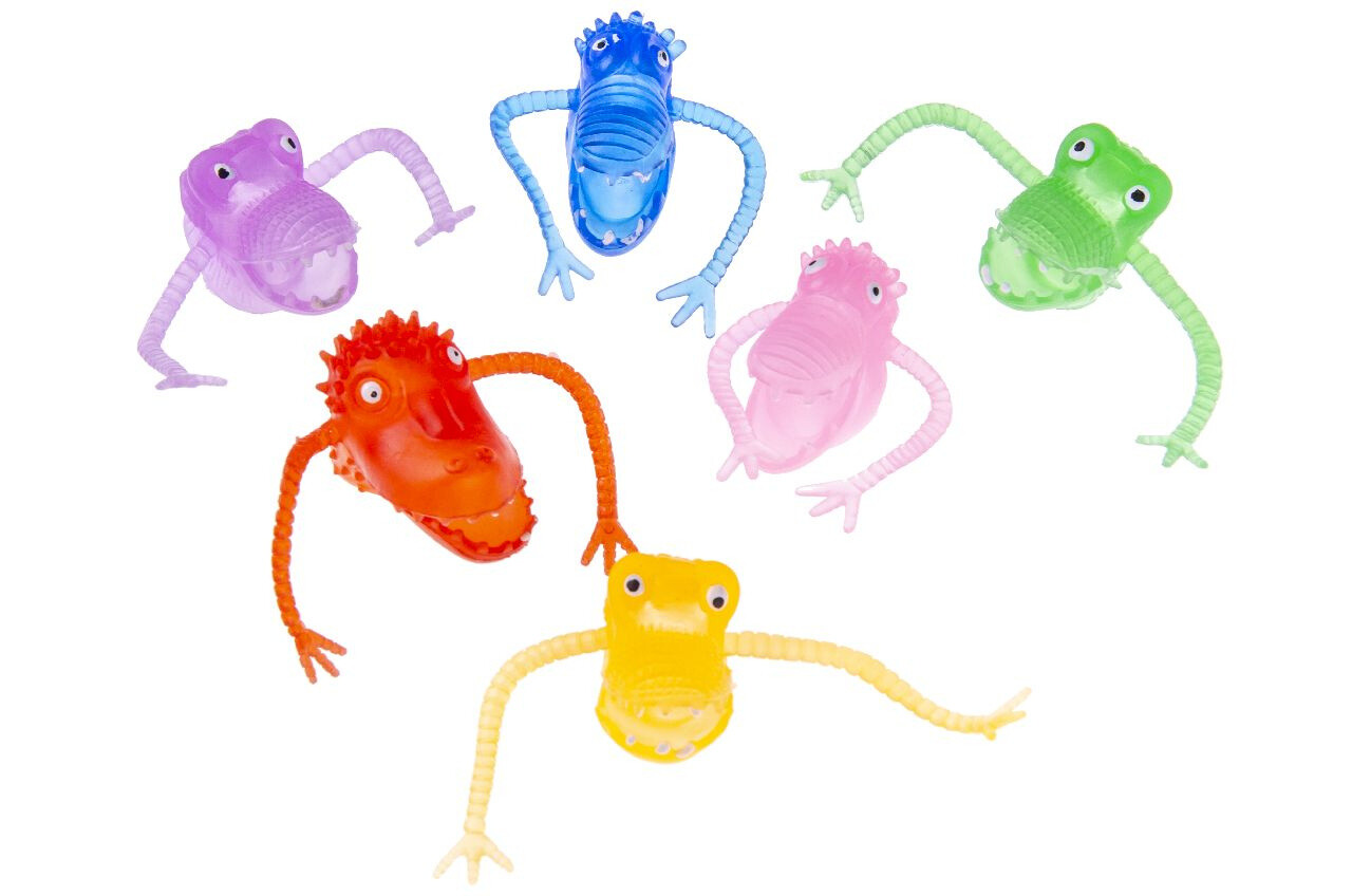 LG Imports Poupée Monstre des Doigts 4 cm | 12 pièces