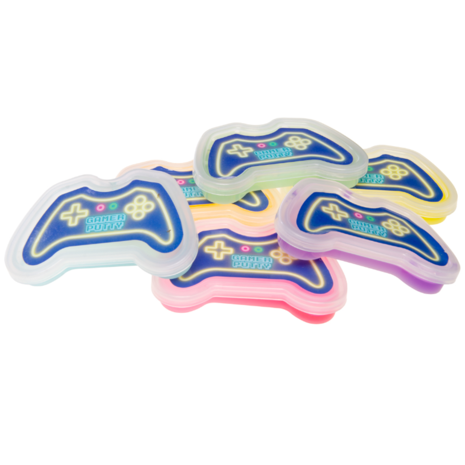 LG Imports Slime néon pour gamer 40 g | 6 pièces