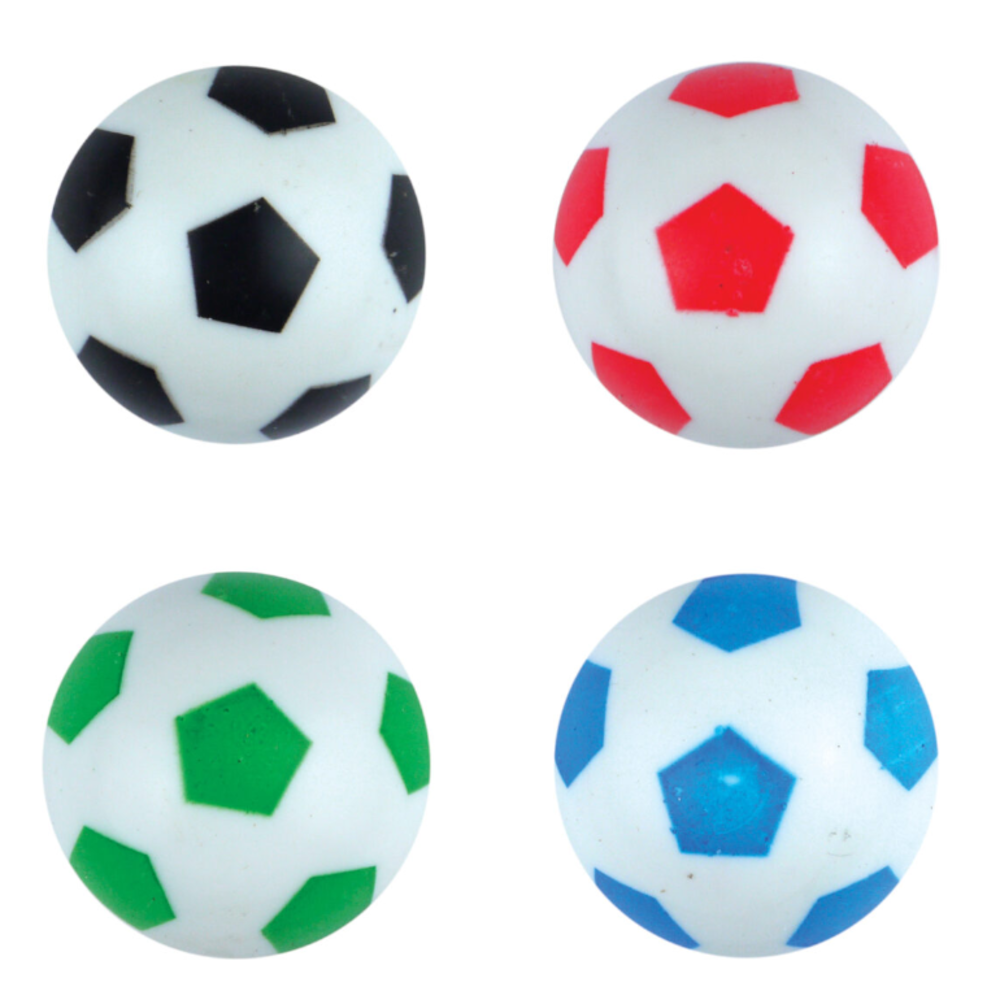 Henbrandt Ballons de football rebondissants 35 mm | 12 pièces