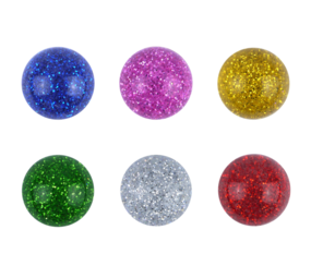 Henbrandt Glitter Stuiterballen 35mm | 12 stuks Henbrandt Glitter Stuiterballen 35mm | 12 stuks