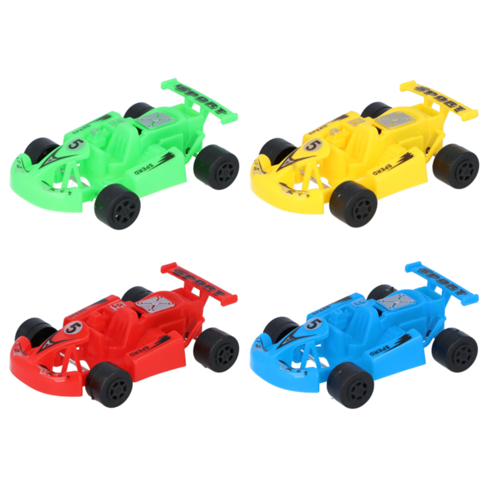 Henbrandt Pull Back Racing Karts 10cm | 12 pieces