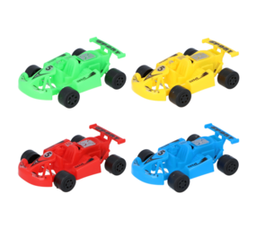 Henbrandt Rückzieh-Rennkarts 10 cm | 12 Stück